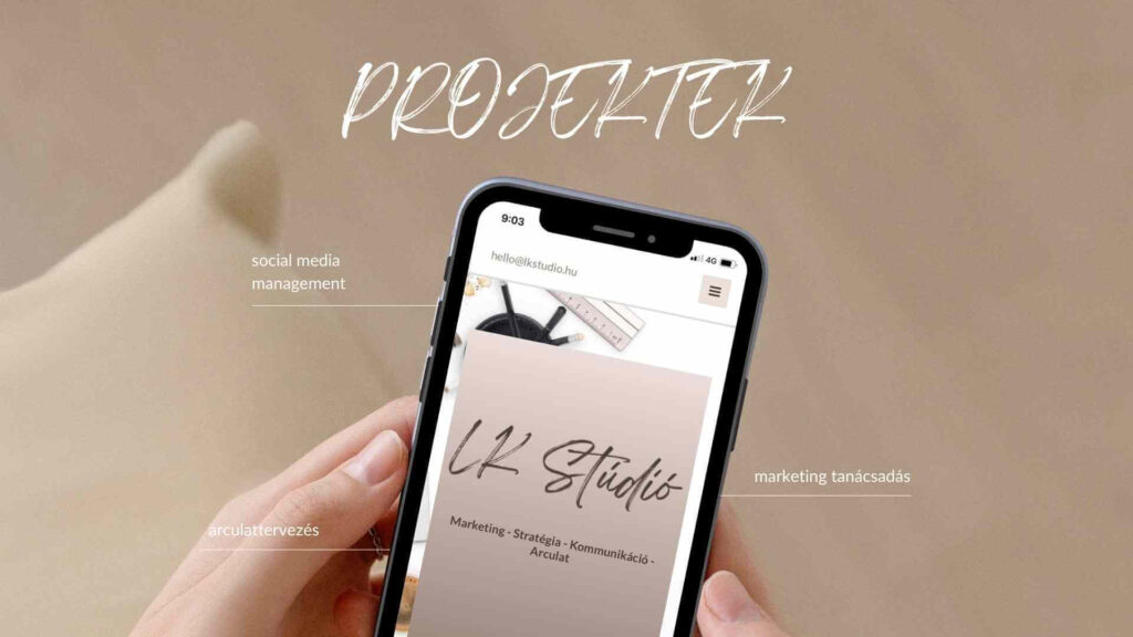 LK Stúdió projektek borító mobil telefon lkstudio.hu